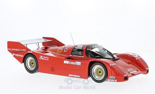 Modelauto Porsche 962 1986 No.5 Coca Cola IMSA 12h Sebring Decals liegen bei B.Akin/H-J.stuk/J.Gartner 1/18 Norev