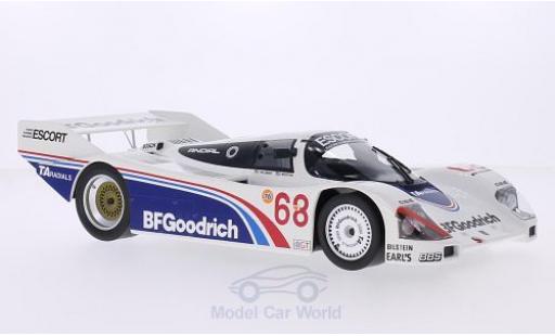 Modelauto Porsche 962 1985 No.68 BF Goodrich IMSA Riverside P.Halsmer/J.Morton 1/18 Norev
