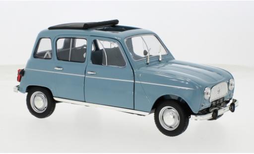 Modelauto Renault 4 L blauw 1966 1/18 Norev