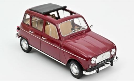 Modelauto Renault 4 L rood 1966 1/18 Norev