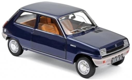 Modelauto Renault 5 Base blauw 1973 1/18 Norev