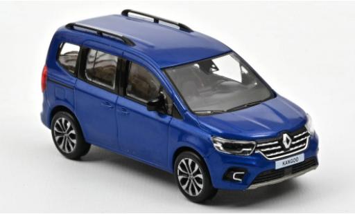 Modelauto Renault Kangoo Base metallic blauw 2021 1/43 Norev