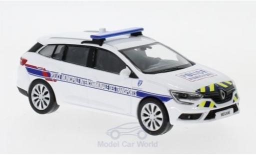 Modelauto Renault Megane Sport Estate Politie Municipale Intercommunale Transports 2016 1/43 Norev