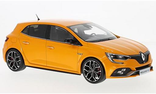 Modelauto Renault Megane RS R.S. metallic oranje 2017 1/18 Norev