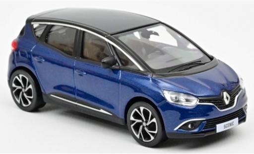 Modelauto Renault Scenic Base metallic blauw/zwart 2016 1/43 Norev