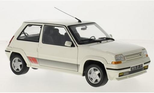 Modelauto Renault 5 GT Turbo Phase 2 Supercinq GT Turbo II wit 1989 1/18 Norev