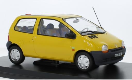 Modelauto Renault Twingo Base geel 1996 1/18 Norev