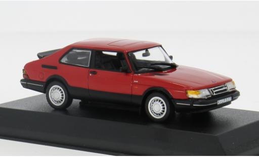 Modelauto Saab 900 Turbo 16 rood 1992 1/43 Norev