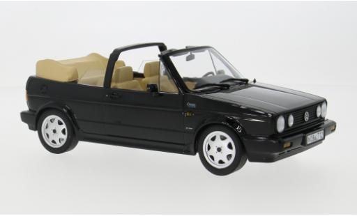 Modelauto Volkswagen Golf Cabriolet I zwart 1992 1/18 Norev