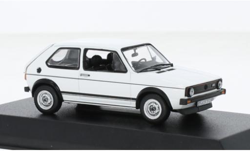 Modelauto Volkswagen Golf GTI I wit 1976 1/43 Norev