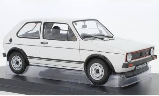 Modelauto Volkswagen Golf GTI I wit 1976 1/18 Norev