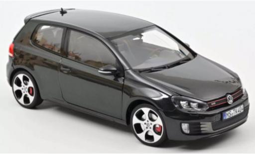 Modelauto Volkswagen Golf GTI VI metallic grijs 2009 1/18 Norev