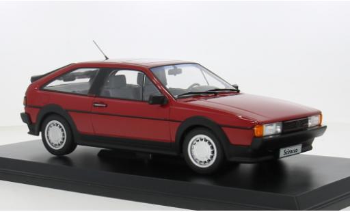 Modelauto Volkswagen Scirocco GTX II 16V rood 1988 1/18 Norev