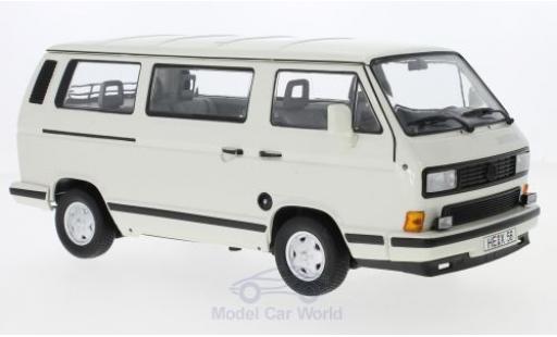 Modelauto Volkswagen T3 B Multivan Whitestar wit 1990 1/18 Norev
