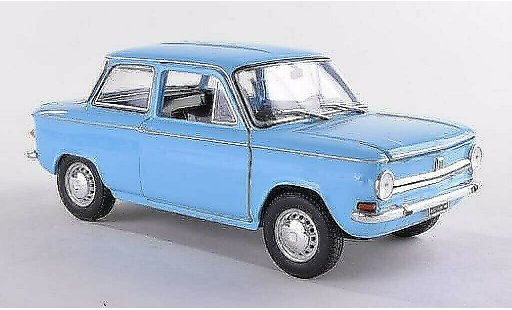 NSU Prinz Prinz 4 1/24 WhiteBox 4L blauw 1970 modelauto