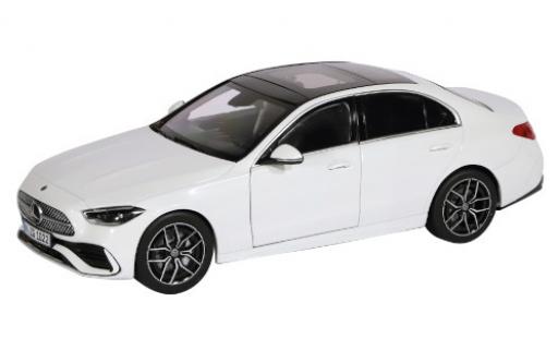 Modelauto Mercedes Classe C Base wit 2021 1/18 NZG