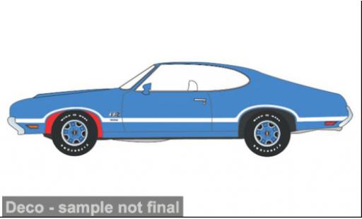Modelauto Oldsmobile 442 W-30 W30 blauw 1971 1/18 ACME
