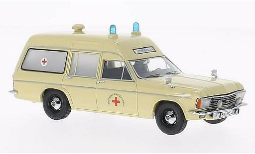 Opel Admiral B 1/43 Matrix SWB Miesen RTW Rettungswagen 1970 modelauto