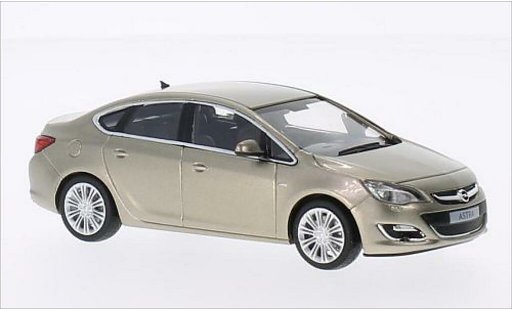 Opel Astra Limousine 1/43 Minichamps J Sedan metallic beige modelauto