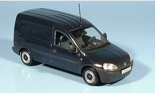 Opel Combo Van 1/43 Minichamps blauw 2002 modelauto