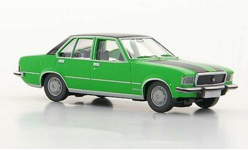 Opel Commodore B 1/87 Wiking groen/zwart modelauto