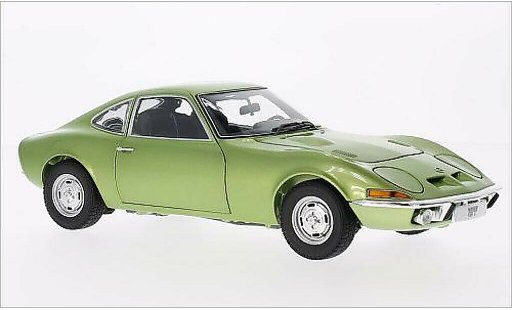 Opel GT Base 1/18 Minichamps metallic groen 1969 modelauto