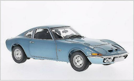Opel GT Base 1/18 Minichamps metallic blauw 1972 modelauto