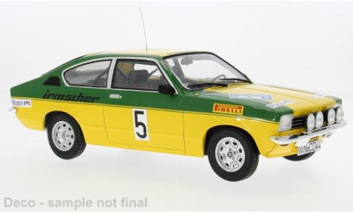 Modelauto Opel Kadett C GT/E C Coupe International Sachs Winter Rally 1976 #5 W.Smolej/C.Geistd&Atilde;&para;rfer 1/18 MCG