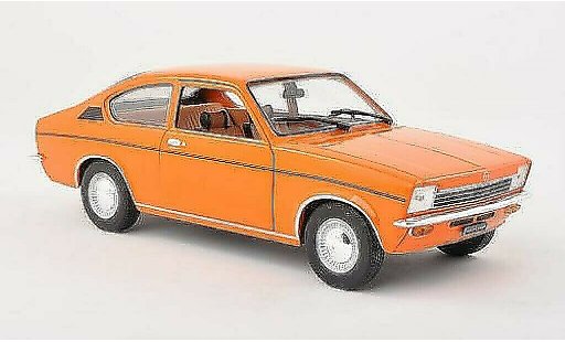 Opel Kadett C Coupe 1/24 WhiteBox oranje 1973 modelauto