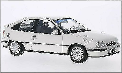 Opel Kadett E GSi 1/18 Norev wit 1987 modelauto