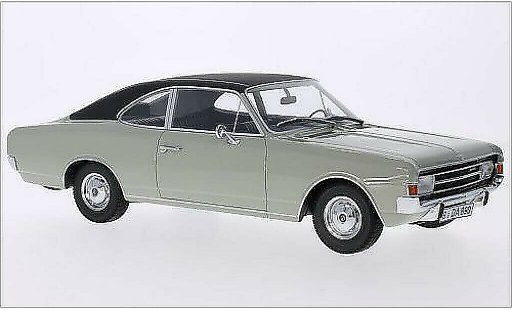 Opel Rekord C 1/18 Minichamps 1700 L Coupe grijs/mat-zwart 1966 modelauto