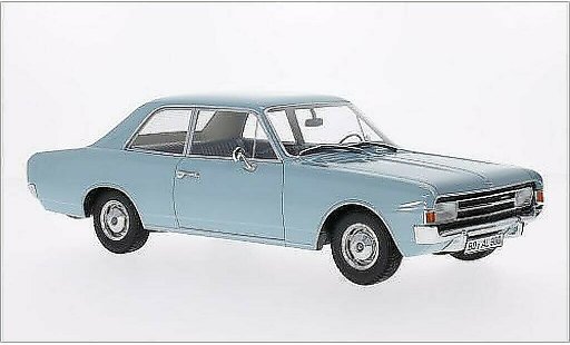Opel Rekord C 1/18 Minichamps 1900 L Sedan blauw 1966 modelauto