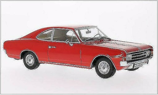 Opel Rekord C 1/18 Minichamps Coupe rood 1966 modelauto