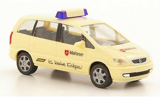 Opel Zafira Base 1/87 Herpa Malteser modelauto