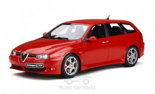 Modelauto Alfa Romeo 156 gta Sportwagon rood 2002 1/18 Ottomobile