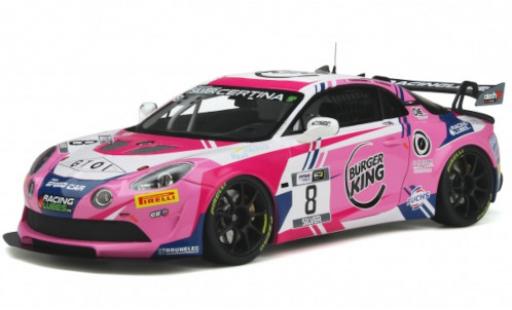 Modelauto Alpine A110 r Alpine A110 GT4 No.8 Team Speed Car French GT4 Cup 2020 .Consani/B.Lariche 1/18 Ottomobile