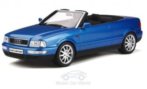 Modelauto Audi 80 cabriolet metallic blauw 1/18 Ottomobile