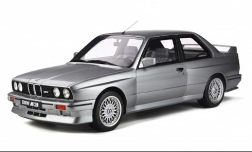 Modelauto Bmw M3 coupe (E30) grijs 1987 1/12 Ottomobile