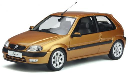 Modelauto Citroen Saxo VTS gold 2000 1/18 Ottomobile