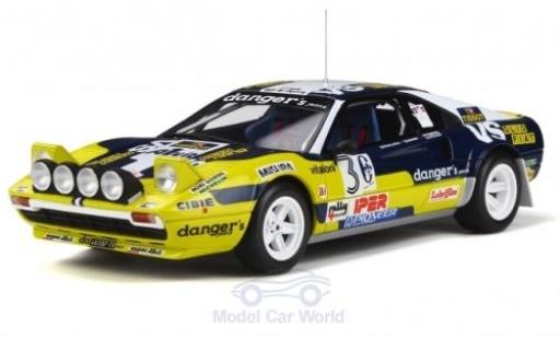 Modelauto Ferrari 308 GTB Gr.4 No.3 Olio Fiat Rally 4 Regioni 1981 M.Pregliasco/M.Mannini 1/18 Ottomobile