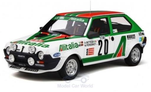 Modelauto Fiat Ritmo Abarth No.20 Alitalia Rally WM Rally Monte Carlo 1979 A.Bettega/M.Perissinot 1/18 Ottomobile
