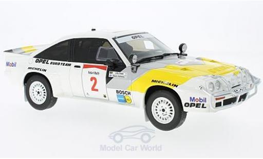 Modelauto Opel Manta 400 Gr. B No.2 Rally Safari 1985 R.Aaltonen/L.Drews 1/18 Ottomobile