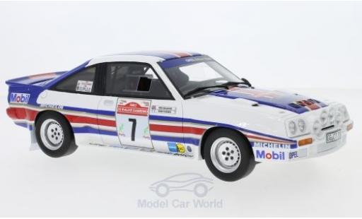 Modelauto Opel Manta B 400R Gr. No.7 Rothmans Rally WM Rally San Remo 1983 met Decals H.Toivonen/F.Gallagher 1/18 Ottomobile