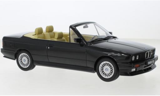 Modelauto Bmw M3 Cabriolet (E30) metallic zwart 1989 1/18 Ottomobile