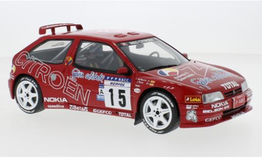 Modelauto Citroen ZX Kit Car No.15 Rally WM Rally Catalunya 1997 1/18 Ottomobile