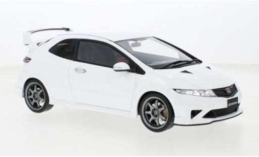 Modelauto Honda Civic Type R FN2 - Mugen wit 2010 1/18 Ottomobile