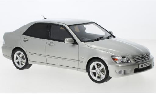 Modelauto Lexus IS 200 grijs RHD 1998 1/18 Ottomobile