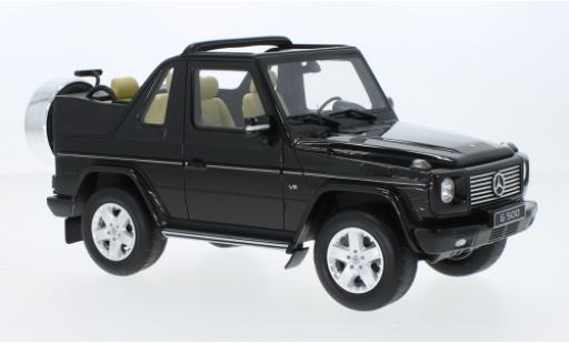 Modelauto Mercedes Classe G Base G500 Cabriolet zwart 2007 1/18 Ottomobile
