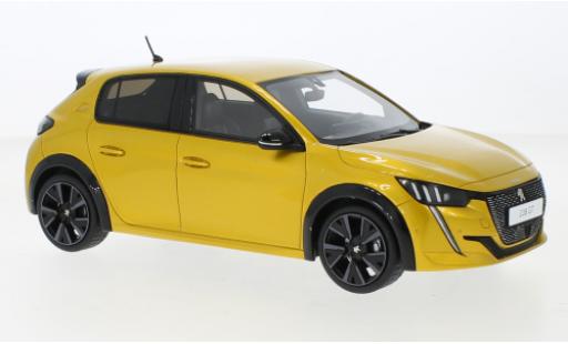Modelauto Peugeot 208 GT metallic geel 2020 1/18 Ottomobile