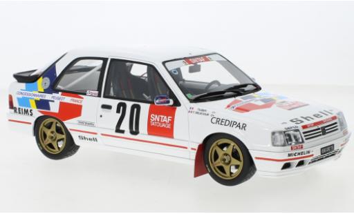 Modelauto Peugeot 309 GTI Gr.A No.20 Rally WM Rally Monte Carlo 1990 1/18 Ottomobile